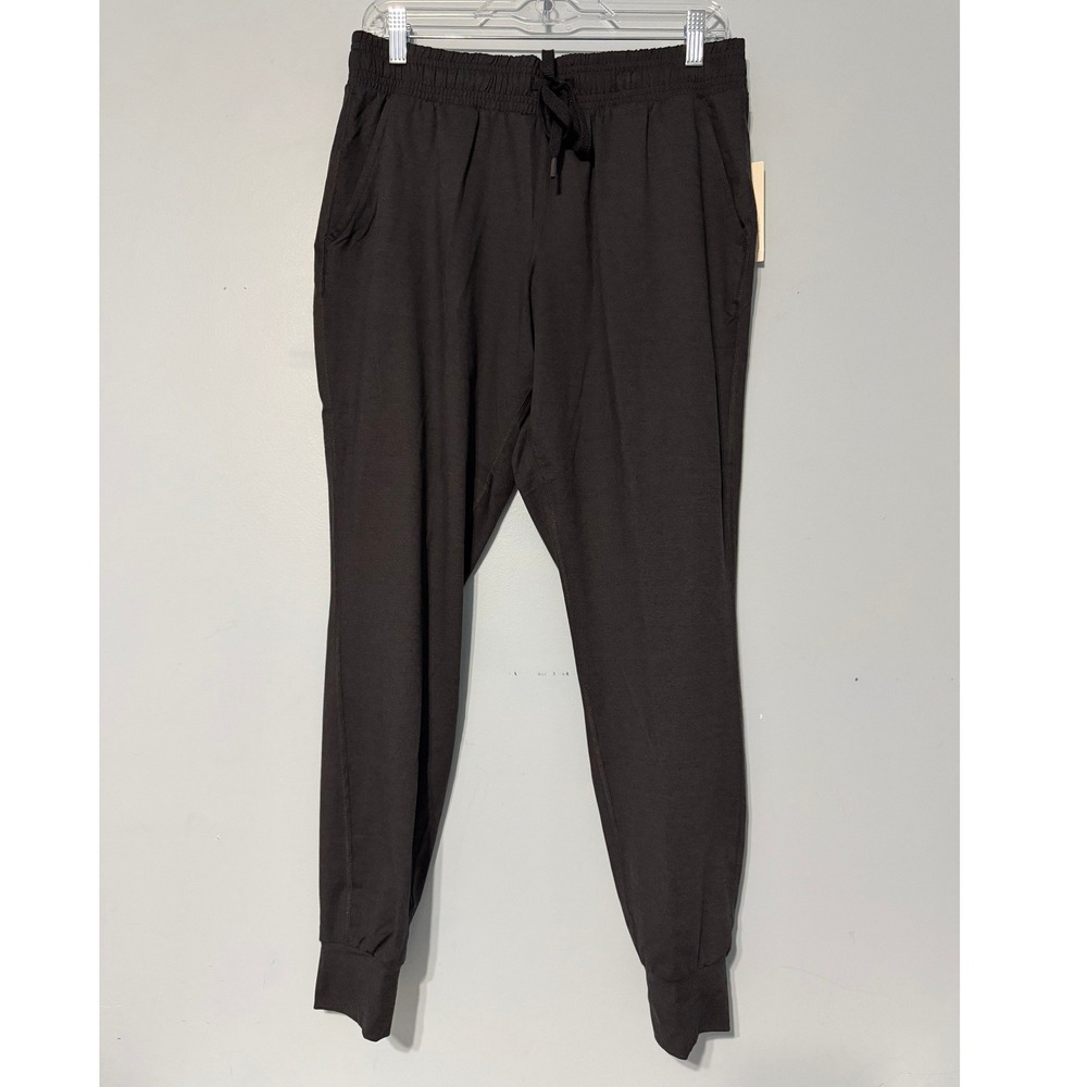 All in Motion Men's M Soft Stretch Jogger Mid Rise Dark Gray Knit Pants 2350